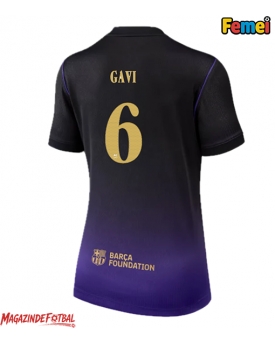 Barcelona Paez Gavi #6 Tricou Fotbal Replică 2026-27 Femei Deplasare